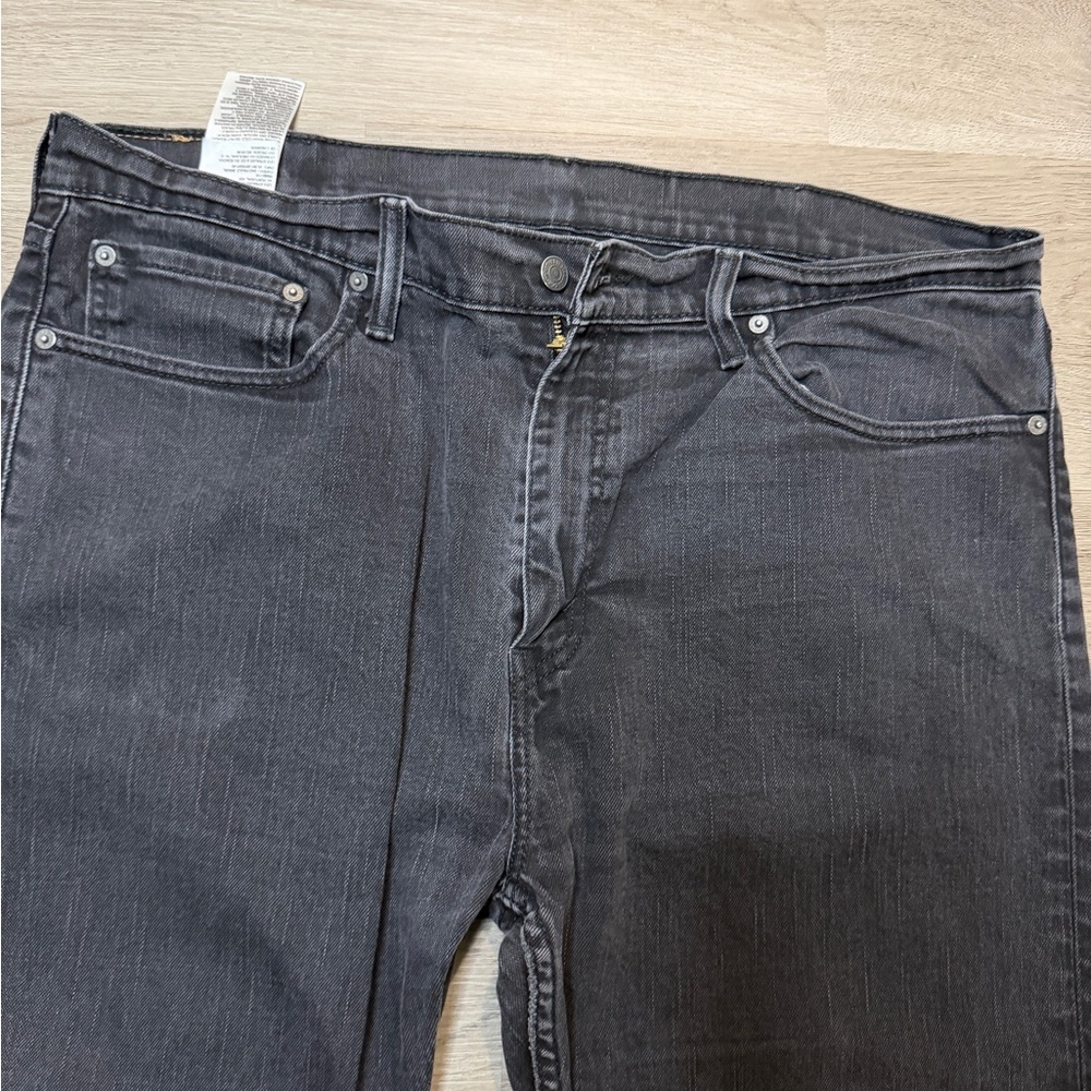 Levi's Charcoal Buttoned Denim - Picture 3 of 6
